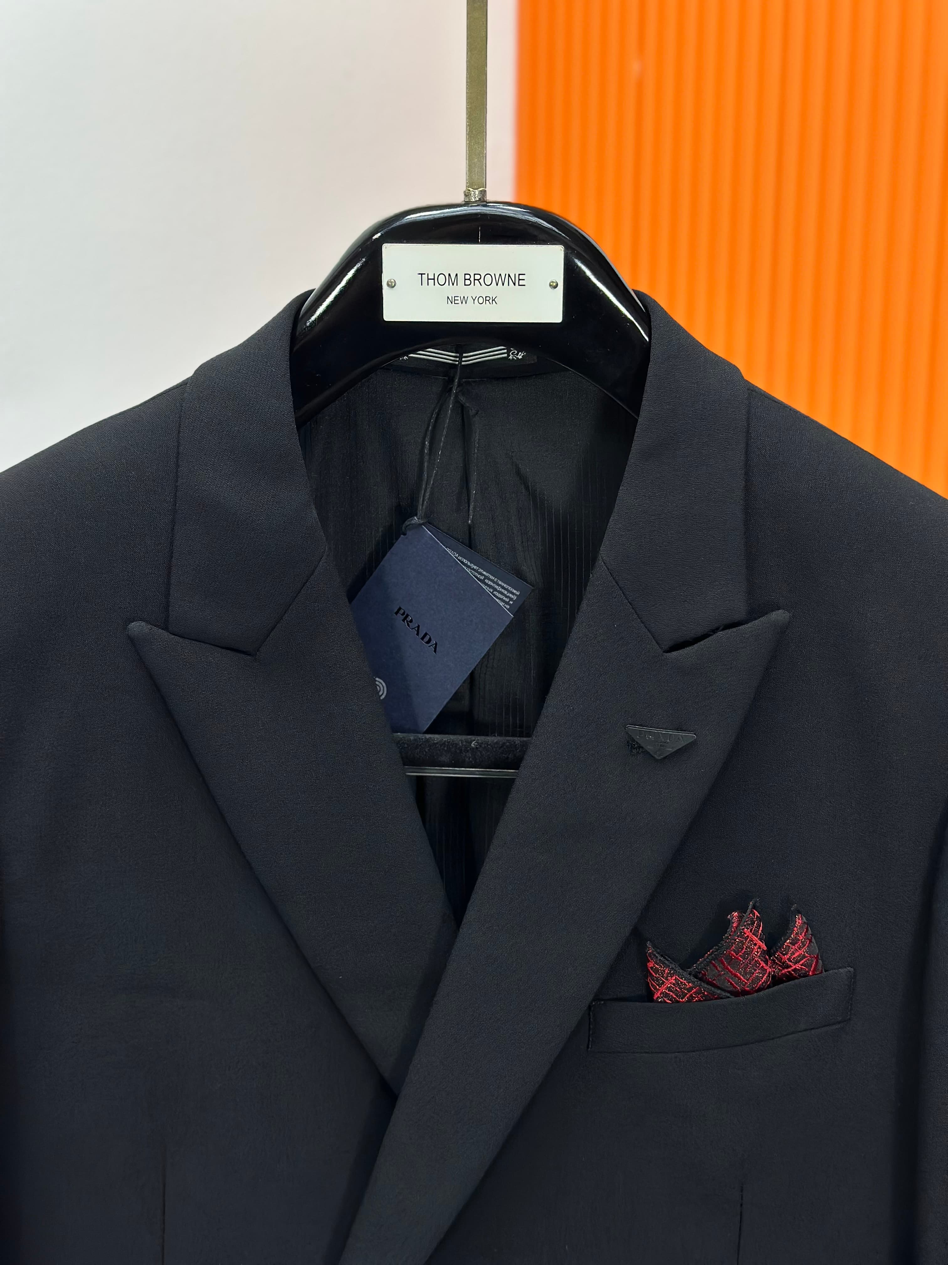 Prada 2025 Business Black Casual Suit Set - Stylish Rep clothing image 3