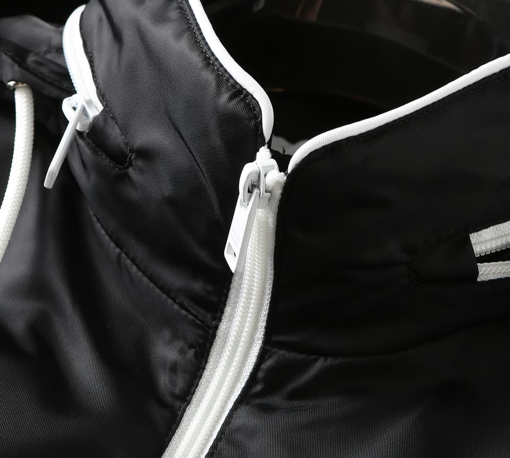 Prada 2025 Collection Hooded Casual Yupoo Jacket Prada Black image 4