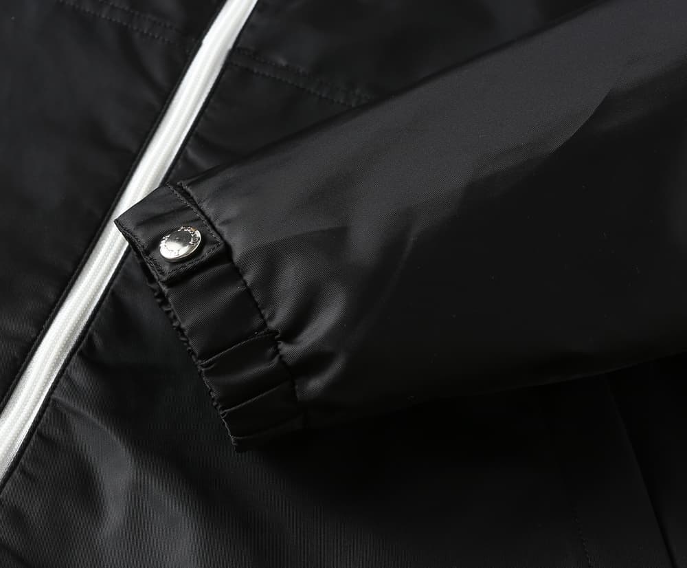 Prada 2025 Collection Hooded Casual Yupoo Jacket Prada Black image 7