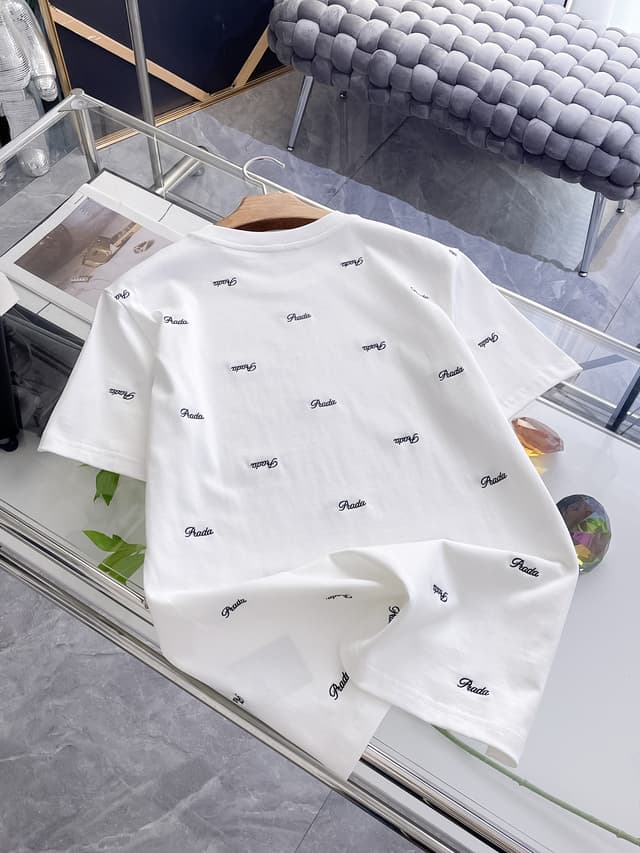 Prada New Men's Casual Short-Sleeved Yupoo Prada Shirt | Rep Clothing image 2