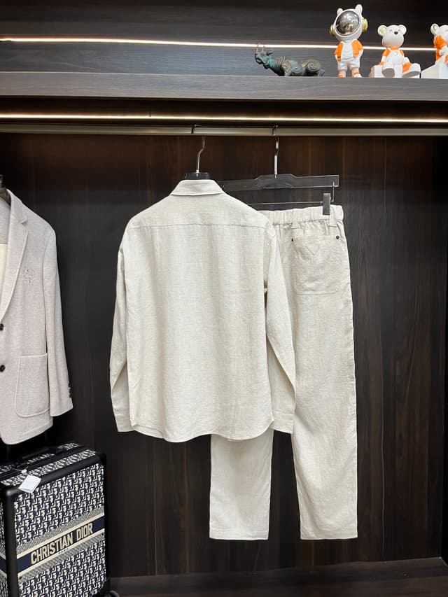 Prada new white shirt and Pants set Yupoo Prada Clothing | Rep Clothing image 11
