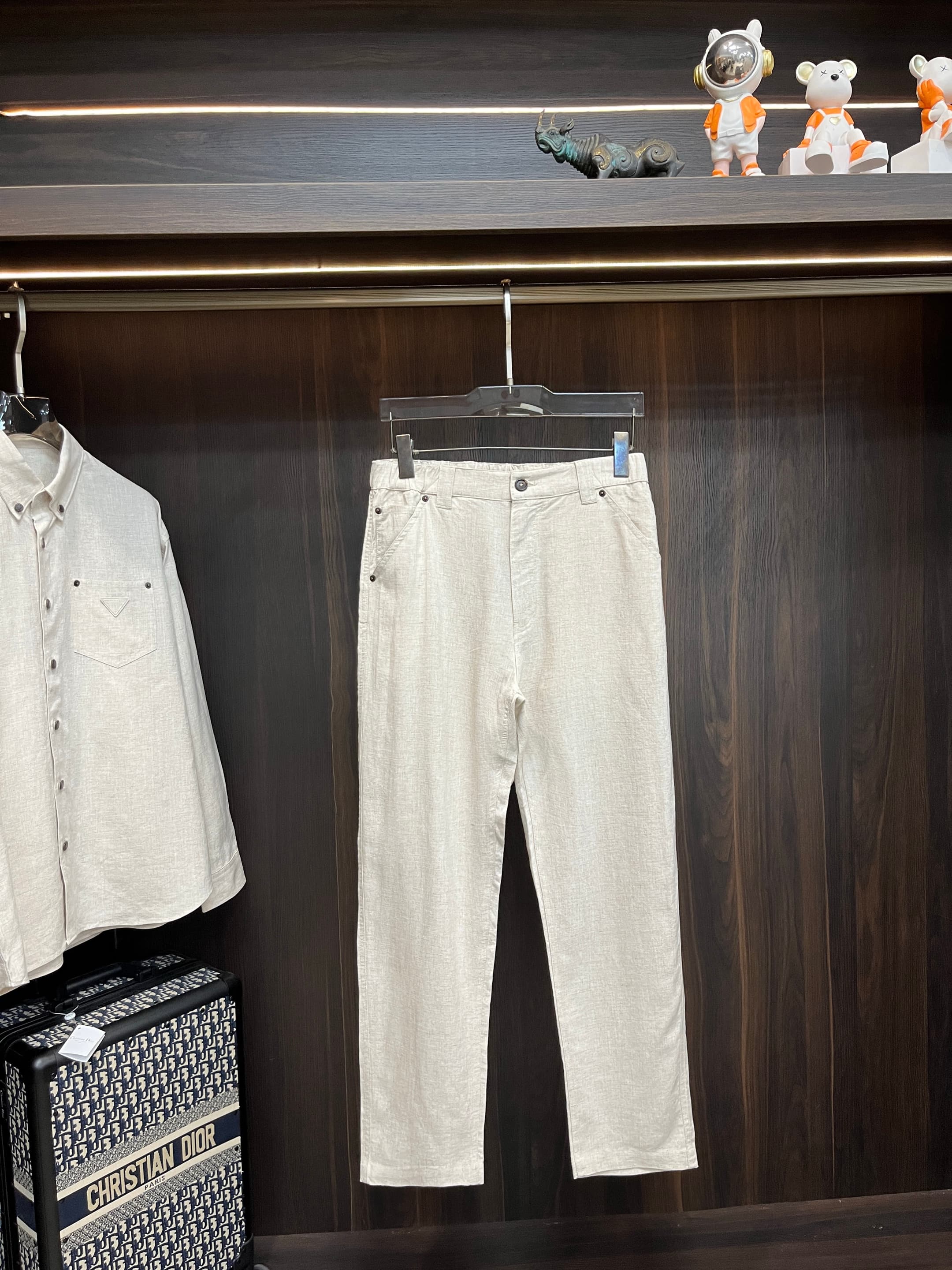 Prada new white shirt and Pants set Yupoo Prada Clothing image 12