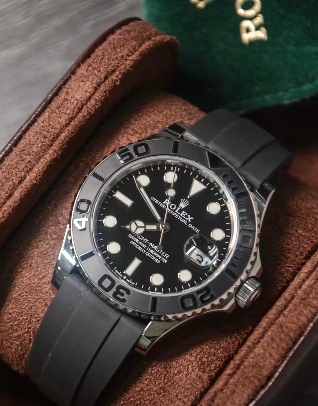 Rap Rolex Yacht-Master White Gold yupoopa TOP factory image 1