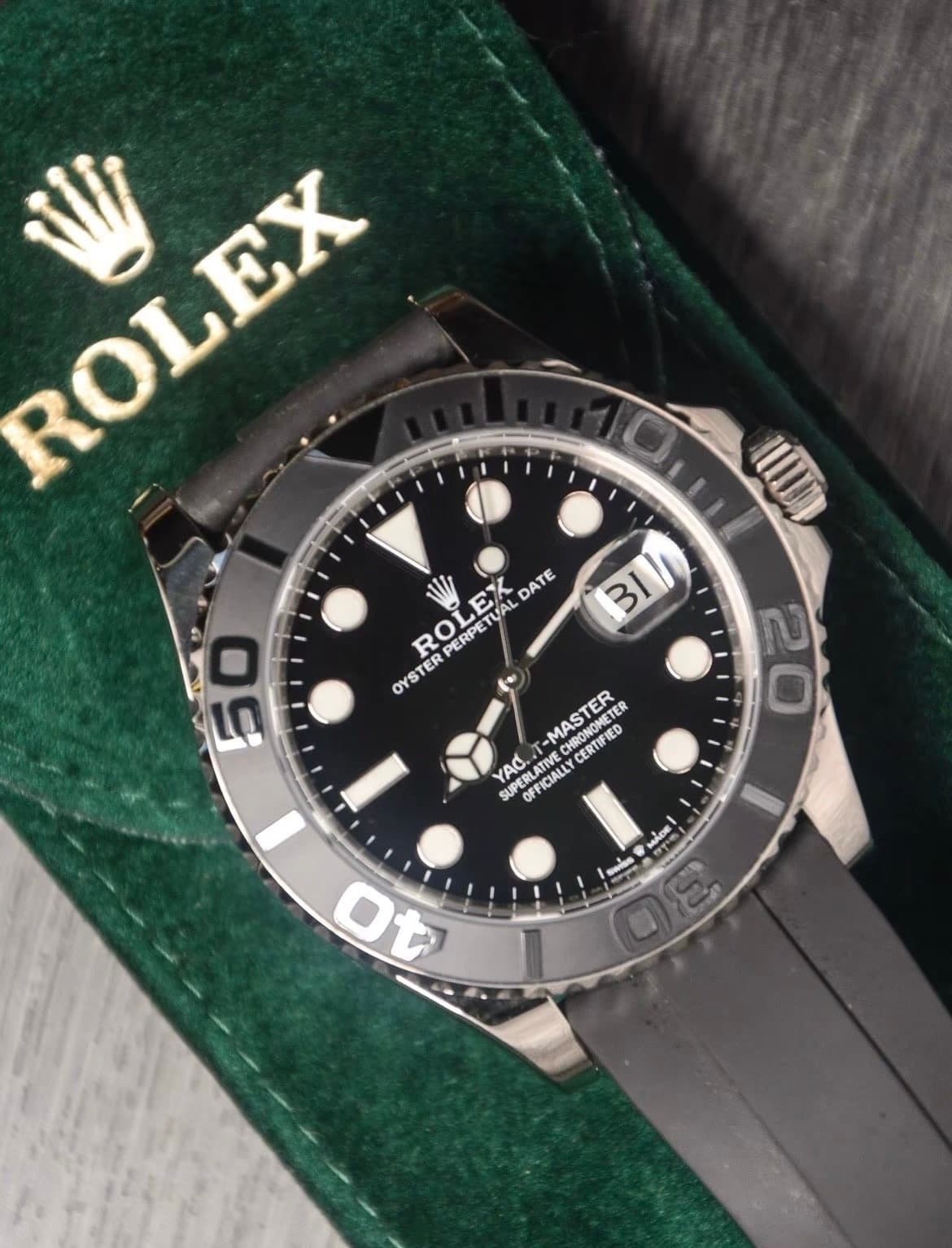 Rap Rolex Yacht-Master White Gold yupoopa TOP factory image 3