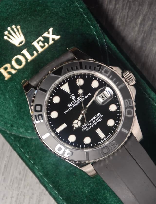 Rap Rolex Yacht-Master White Gold yupoopa TOP factory | Yupoo Rep Watches image 3