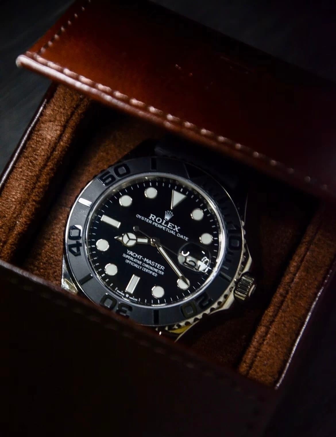 Rap Rolex Yacht-Master White Gold yupoopa TOP factory image 4