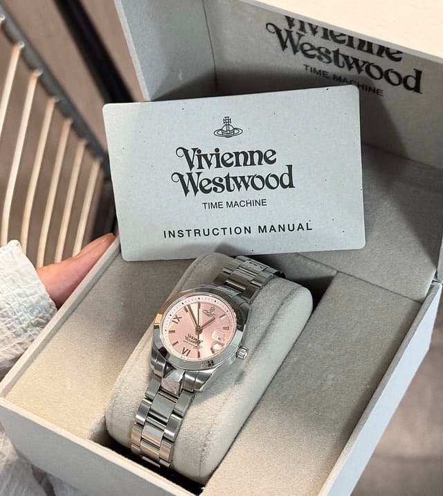 Rap Vivienne Westwood Pink women Watch yupoopa factory | Yupoo Rep Watches image 2