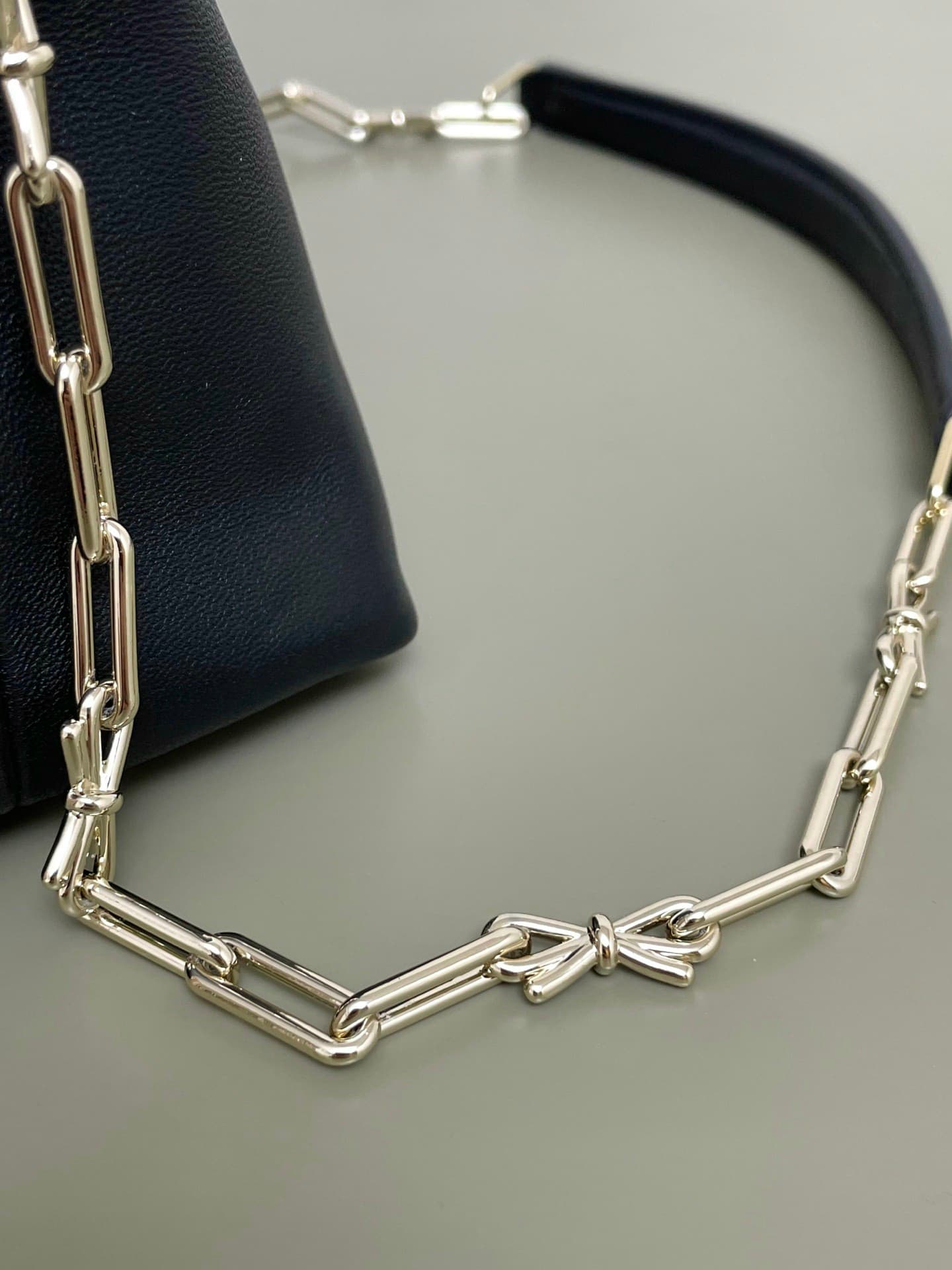 Rep Bag Christian Dior Bow Bag – Black Lambskin image 3