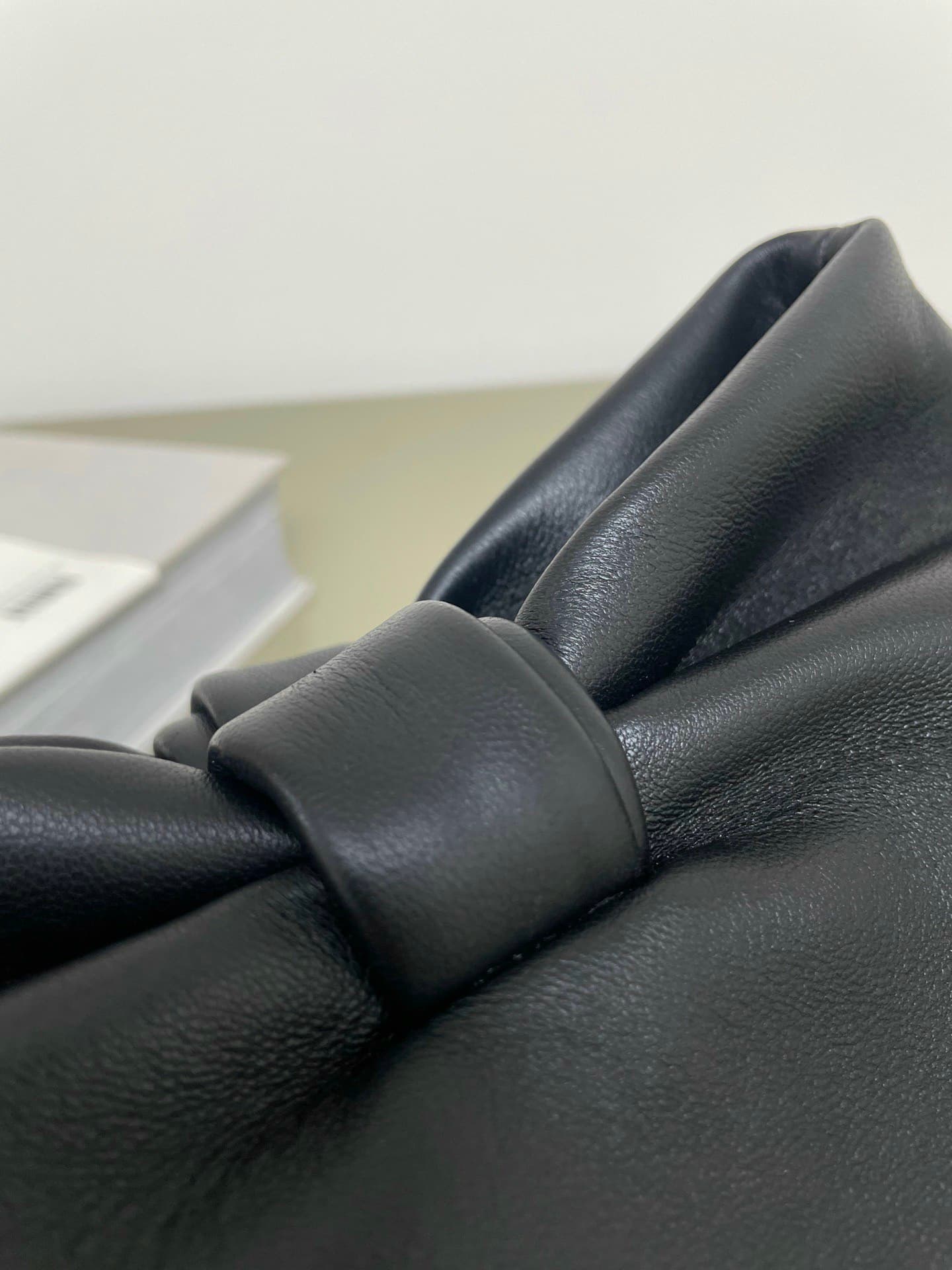 Rep Bag Christian Dior Bow Bag – Black Lambskin image 5