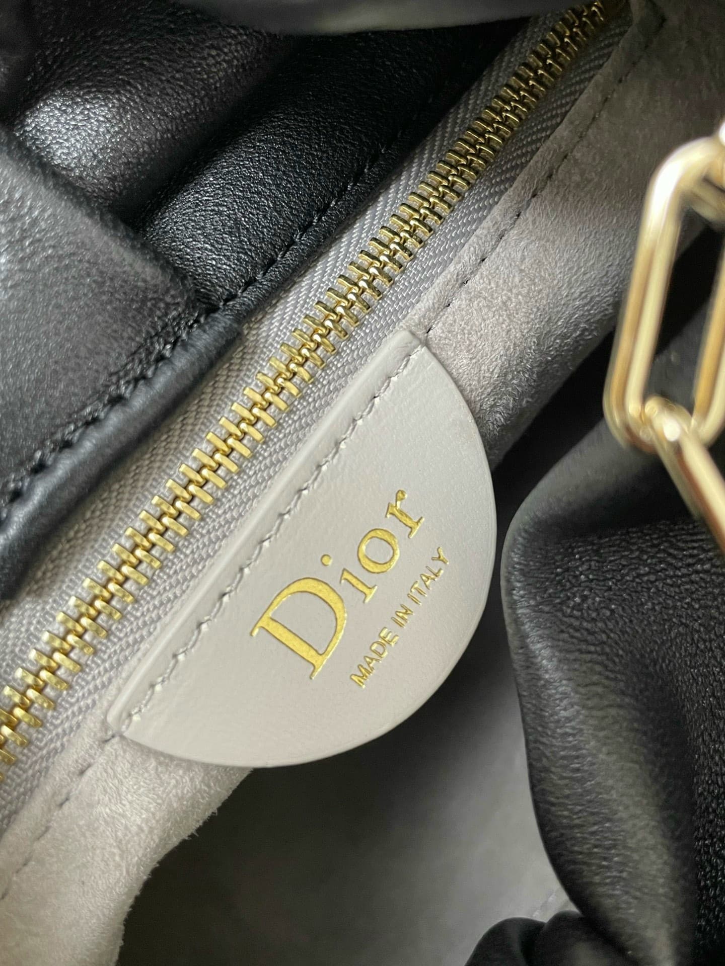 Rep Bag Christian Dior Bow Bag – Black Lambskin image 9