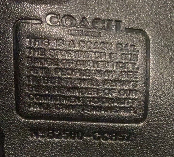 Rep Bag Coach Mott Crossbody 33 – CCW7733 / CCB57 image 9