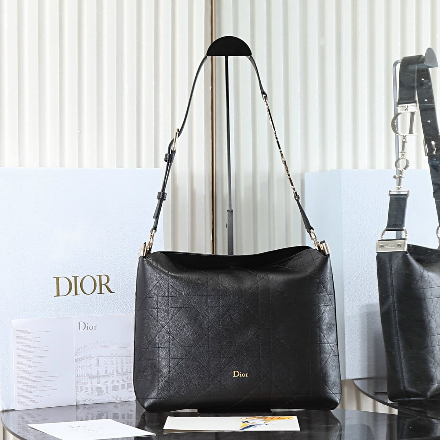 Rep Bag Custian Hobo Bag –Dior Black | P1020 Medium