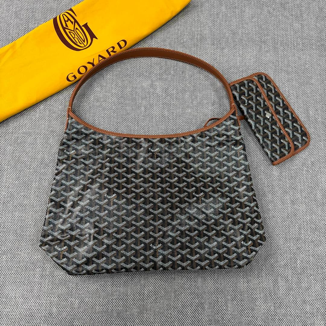 Rep Bag Goyard Hobo Tote Bag – Brown image 1