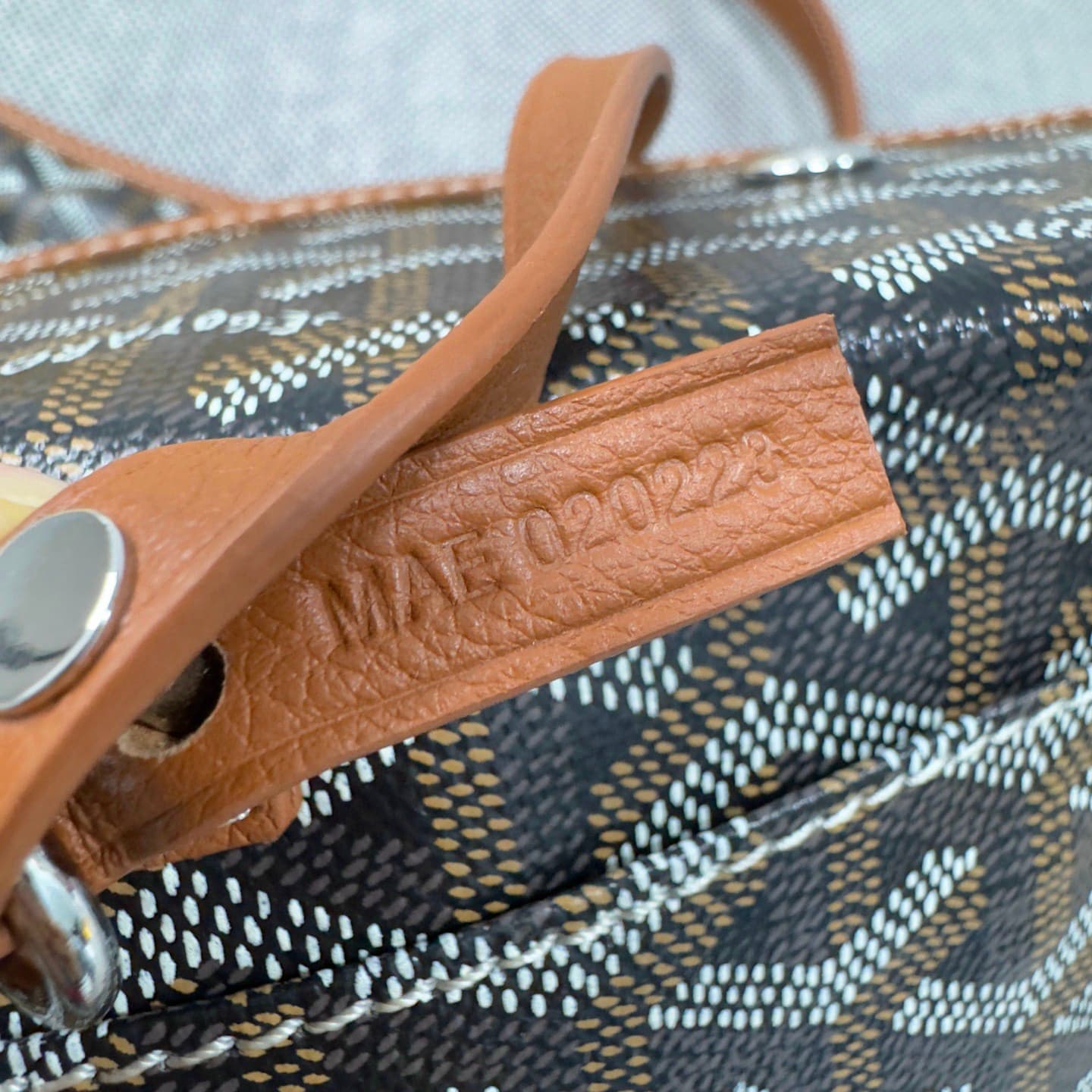 Rep Bag Goyard Hobo Tote Bag – Brown image 4