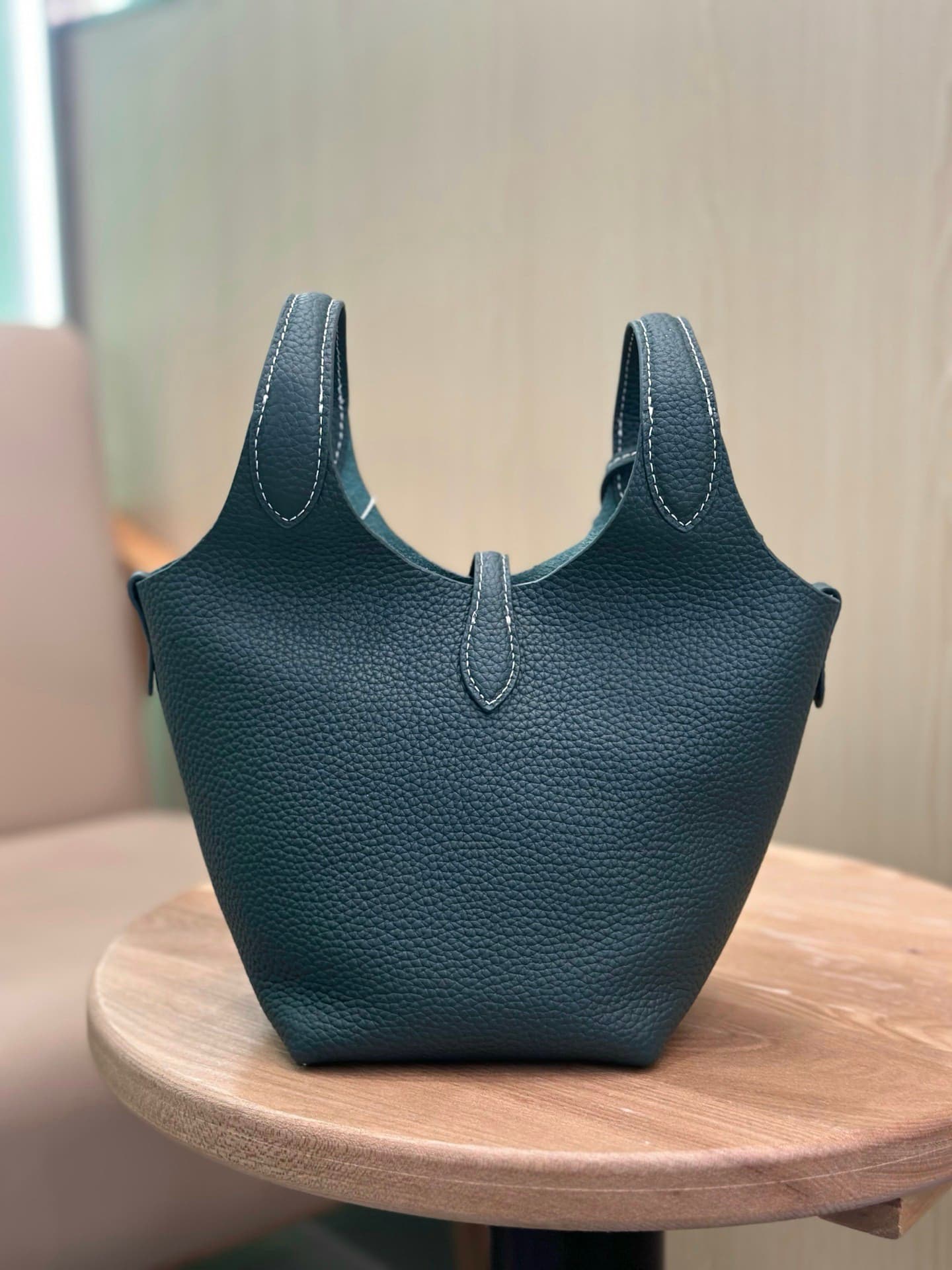 Rep Bag Ralph Lauren Bucket Tote Bag – Dark Green (Small) image 2