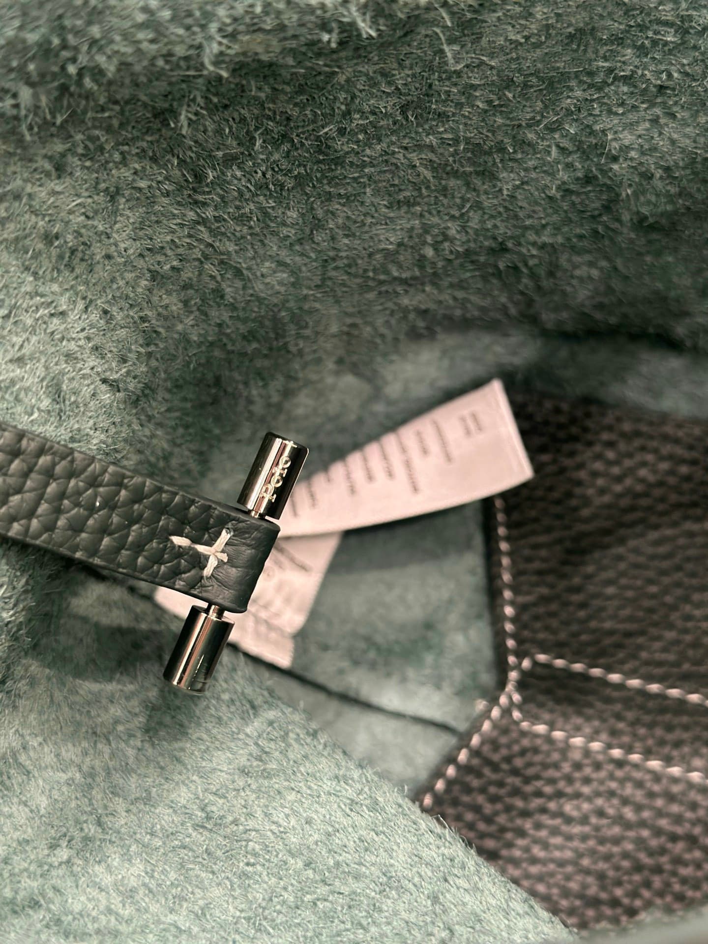 Rep Bag Ralph Lauren Bucket Tote Bag – Dark Green (Small) image 4