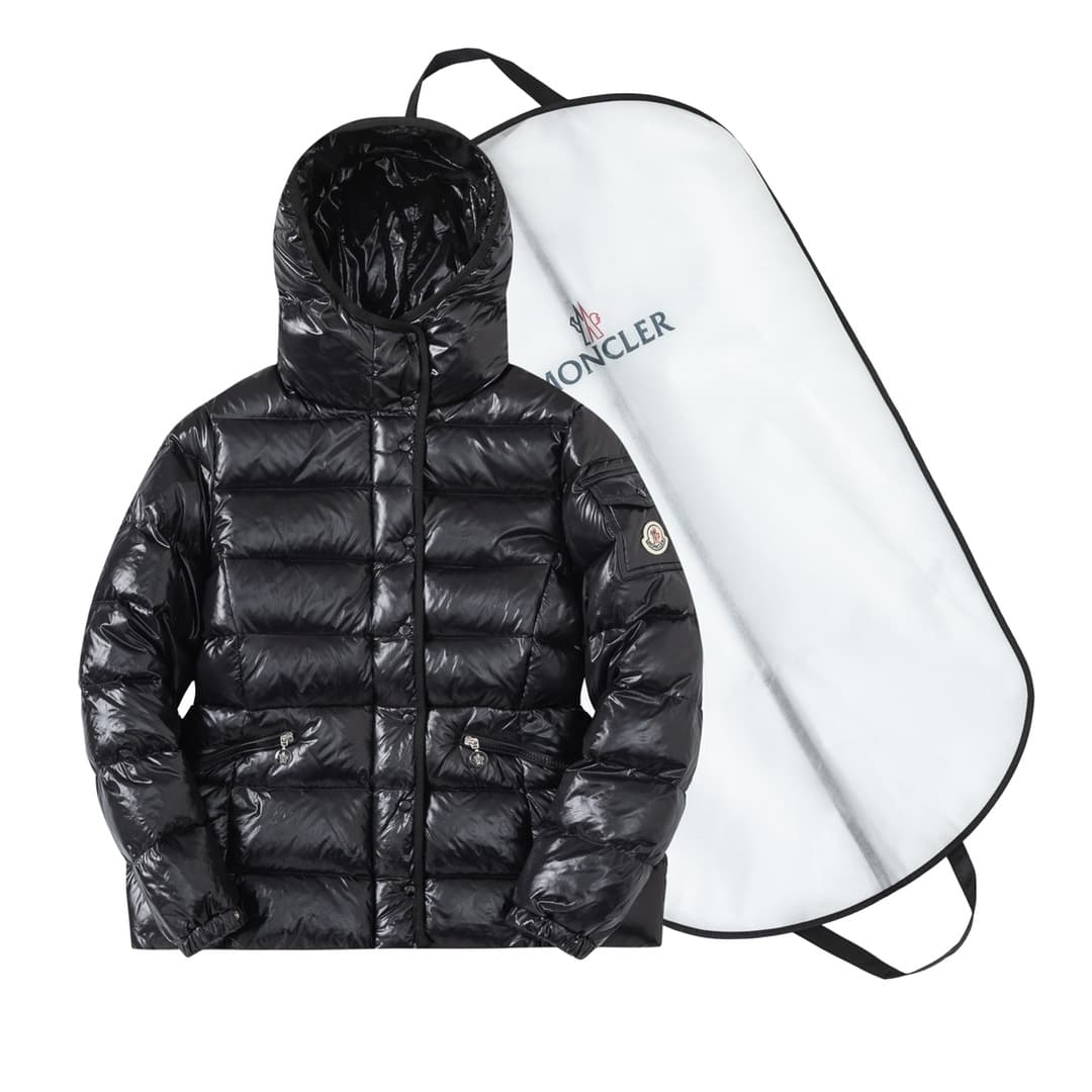 Rep Clothing:Moncler Black Jacket | Women's Short Puffer | Yupoo