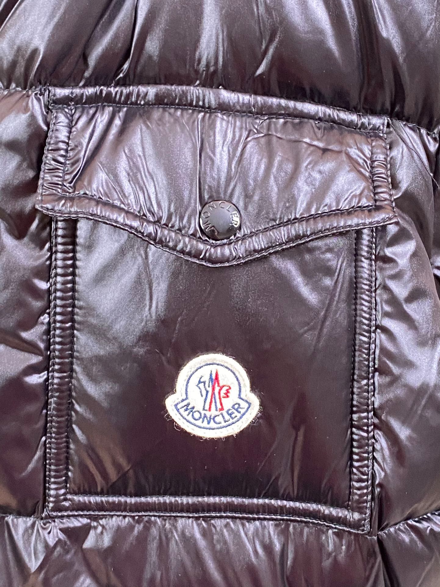 Rep Clothing: Moncler Men's Black Down Jacket - Windproof Cuffs image 6