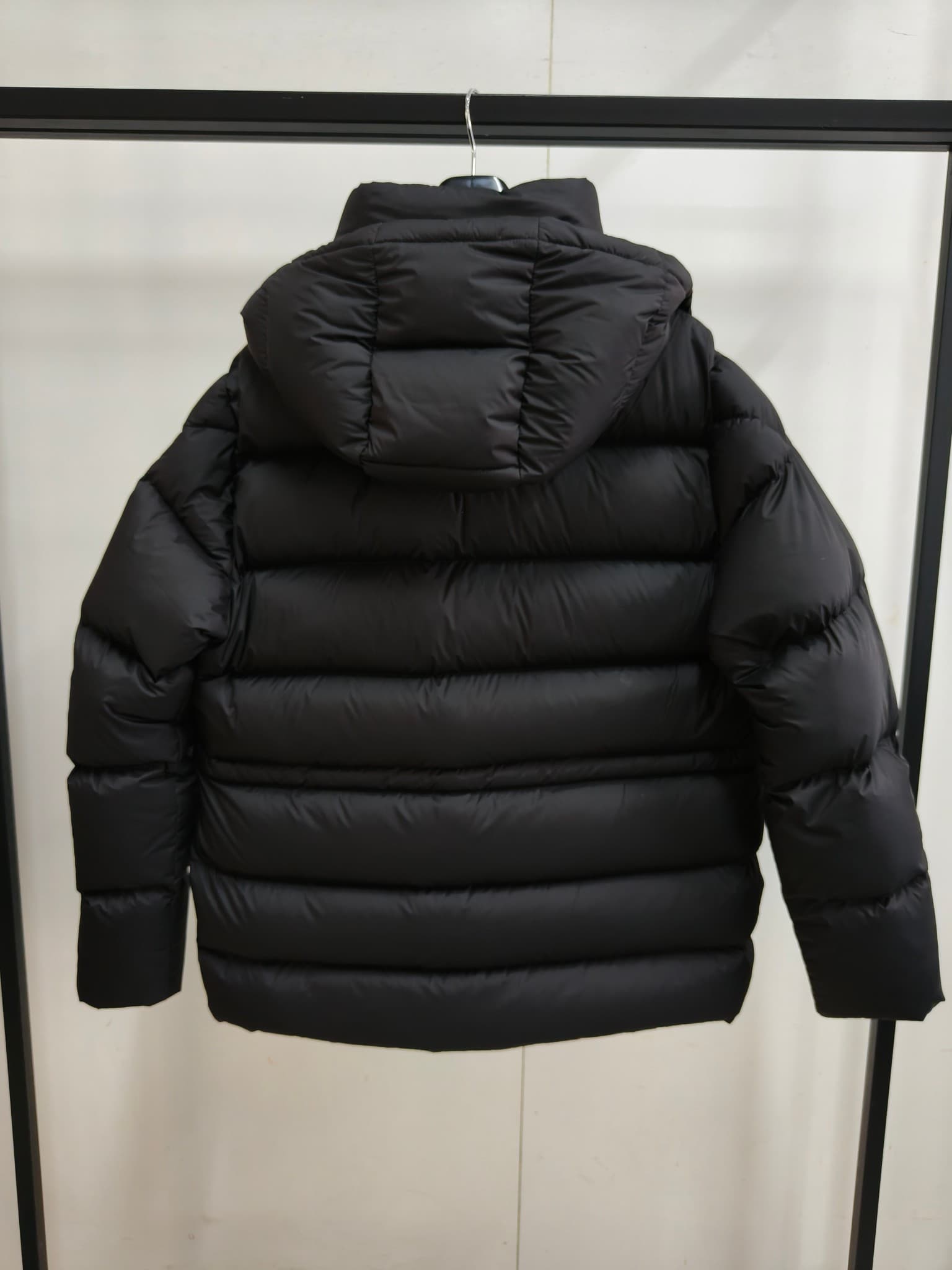 Rep Moncler 25 New Men's Black Label Bauges Hooded Down Jacket image 3
