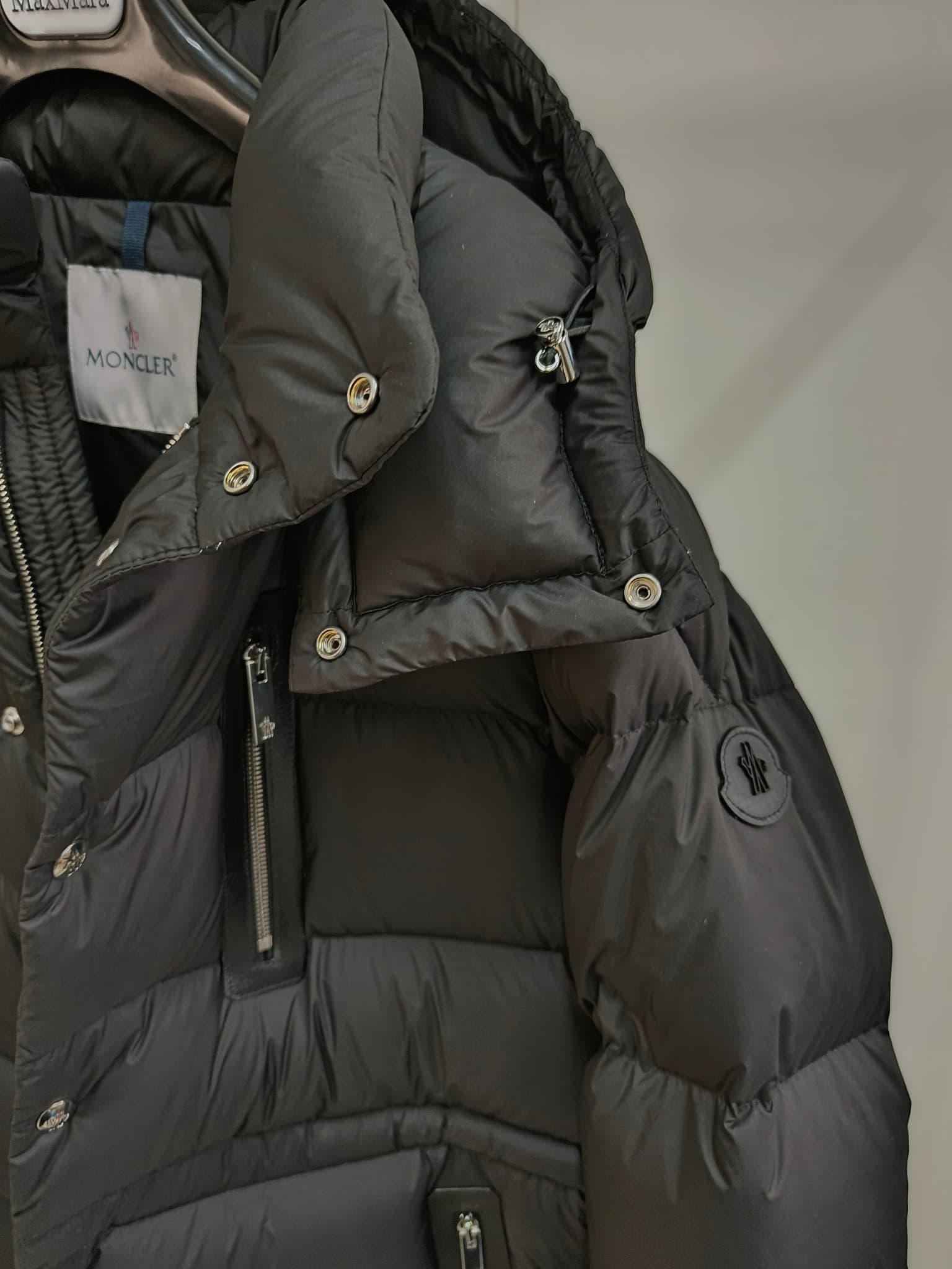 Rep Moncler 25 New Men's Black Label Bauges Hooded Down Jacket image 5