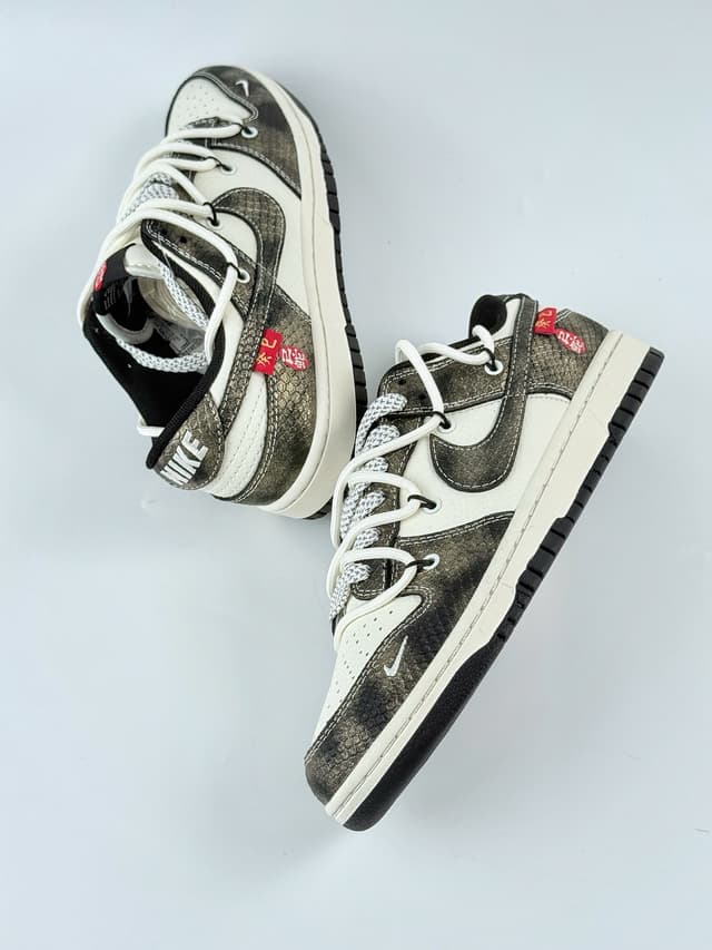 Replica Nike SB Dunk Dupes Low dark gold white YX5066 | Yupoo Rep Sneakers image 3