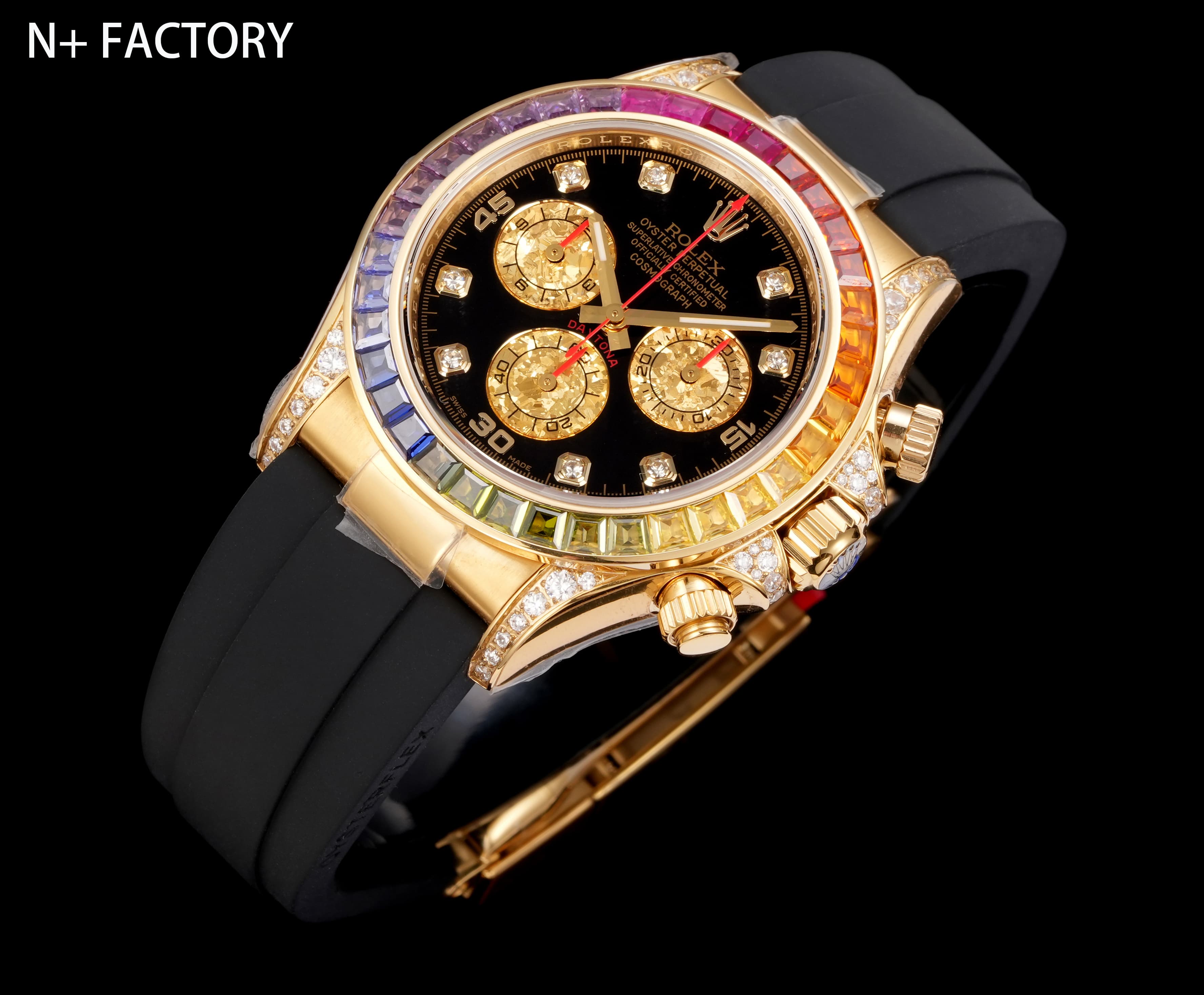  Rolex Daytona N+ Factory V2 155g Weighted Edition dupe image 2