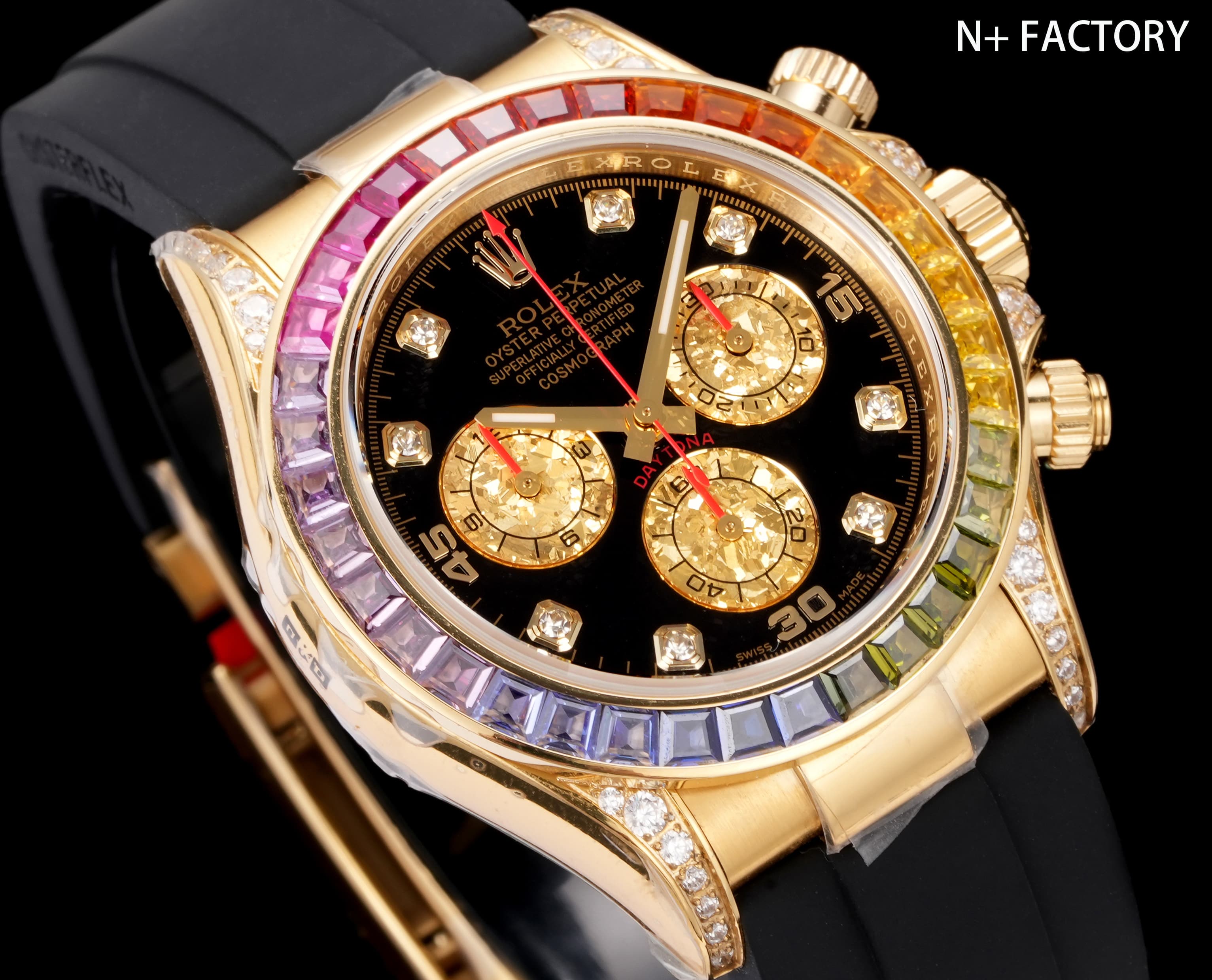  Rolex Daytona N+ Factory V2 155g Weighted Edition dupe image 4