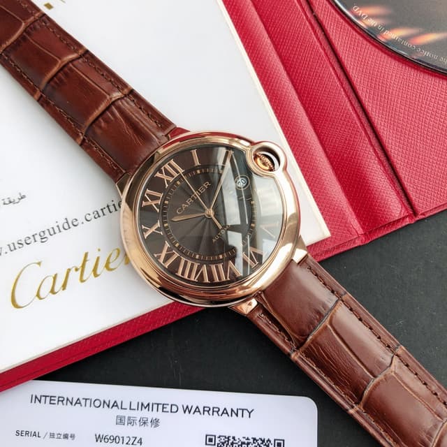 YUPOO Cartier Ballon Bleu 42mm Luxury Watch Dupe | Rep Watches image 3