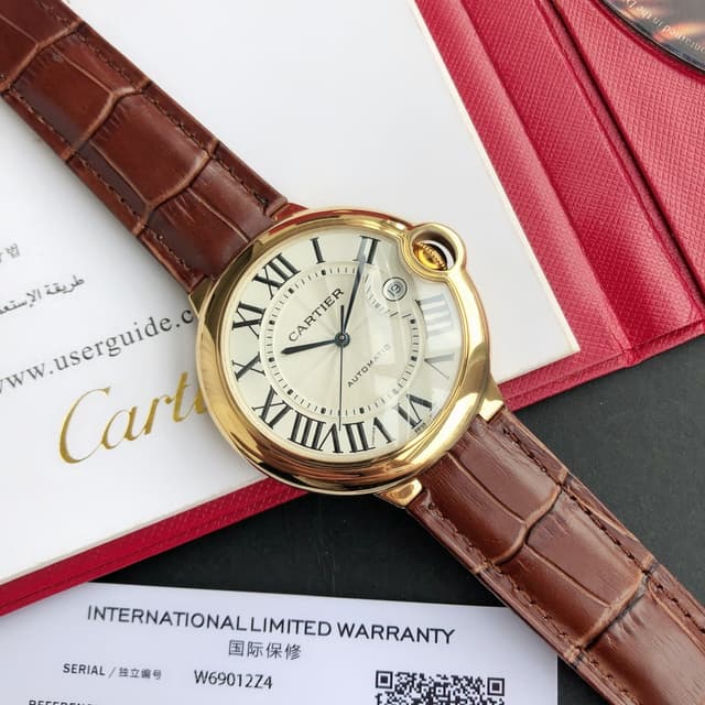 YUPOO Cartier Ballon Bleu 42mm Luxury Watch Dupe | Rep Watches image 4