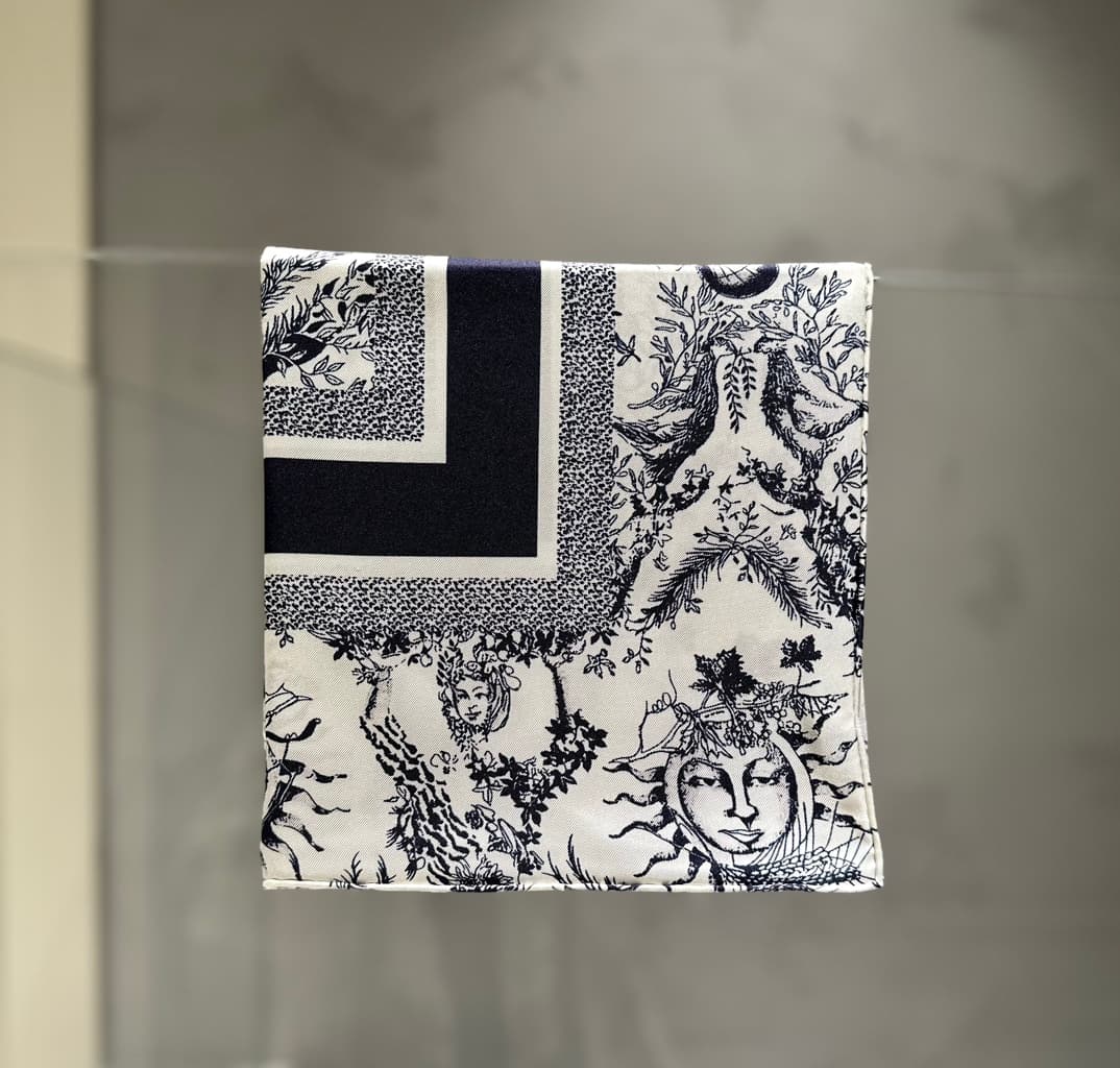 YUPOO Dior Silk Scarf Women Style image 1