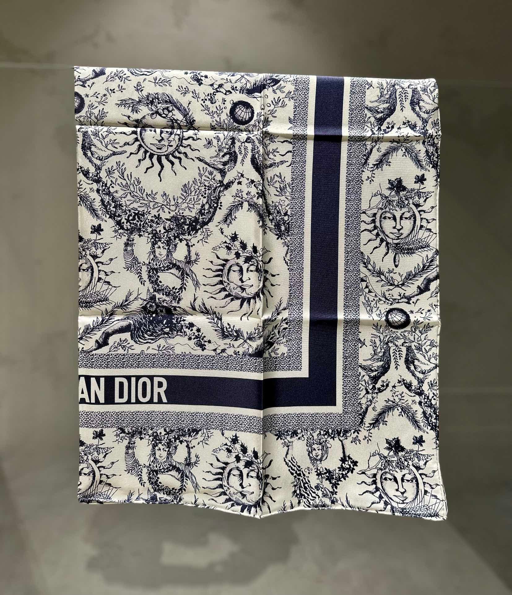 YUPOO Dior Silk Scarf Women Style image 2