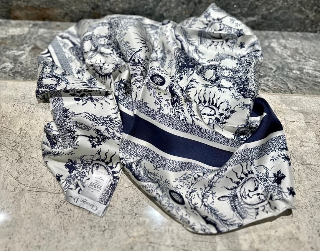 YUPOO Dior Silk Scarf Women Style image 7