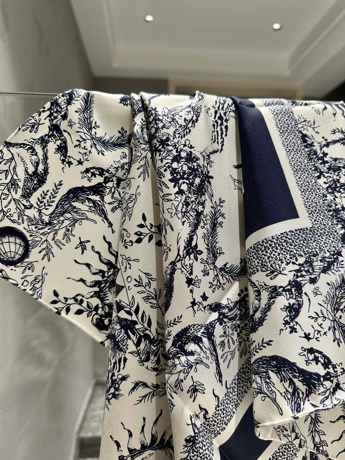 YUPOO Dior Silk Scarf Women Style image 8