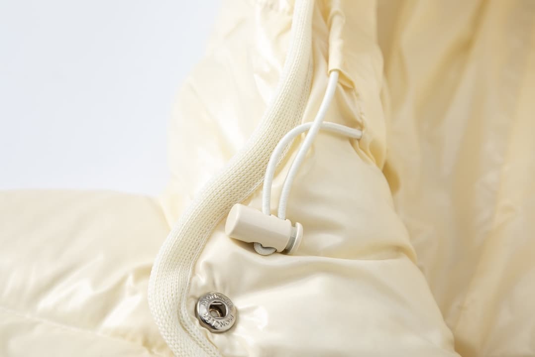 YUPOO Moncler Hooded Short Down Jacket Light Beige image 10