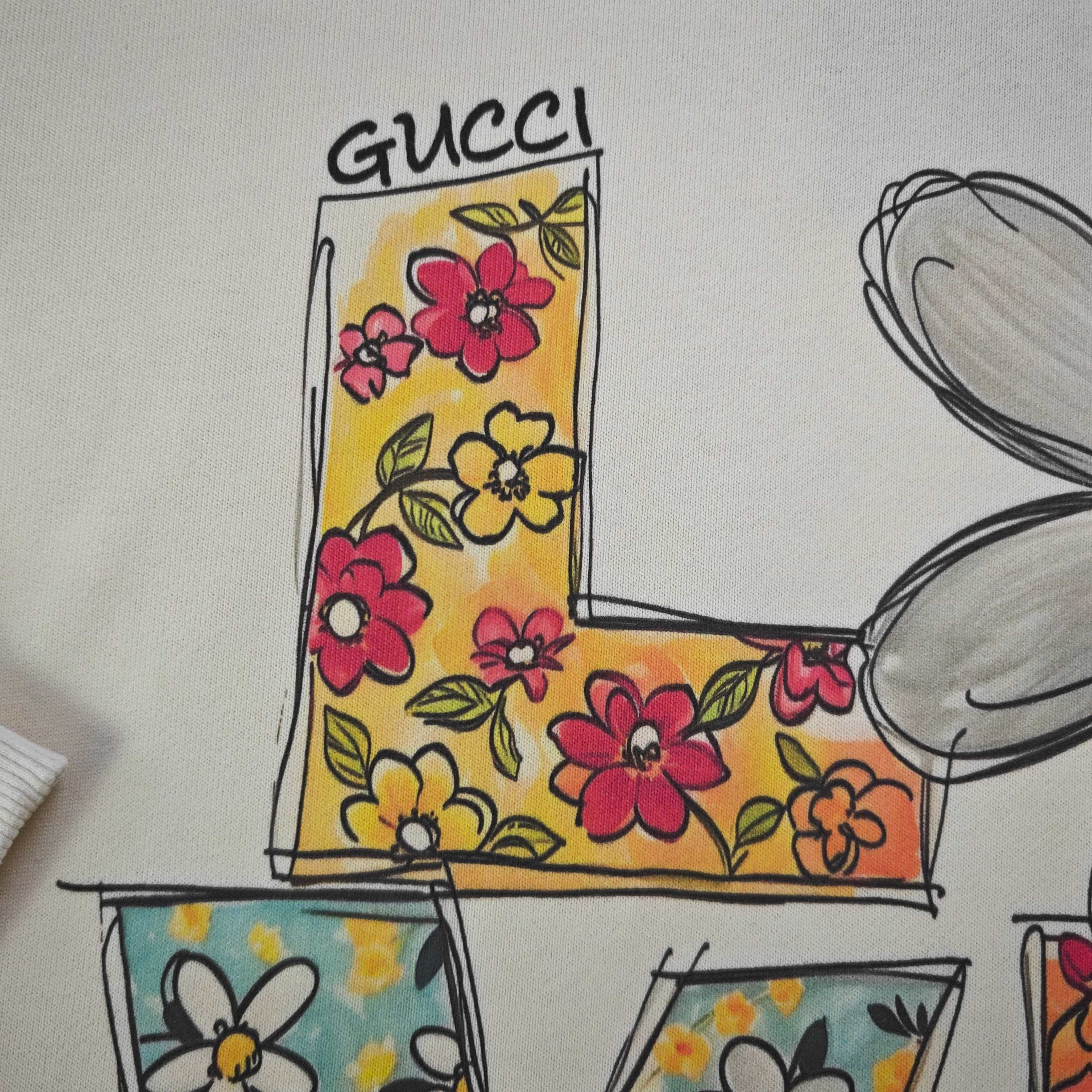 YUPOOPA Gucci Schnauzer Sweatshirt WHITE CLOTHES image 5