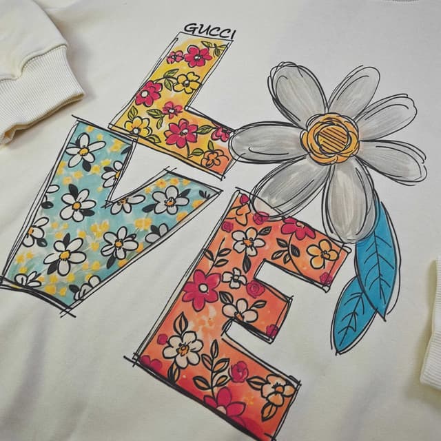YUPOOPA Gucci Schnauzer Sweatshirt WHITE CLOTHES | Yupoo Rep Clothing image 6