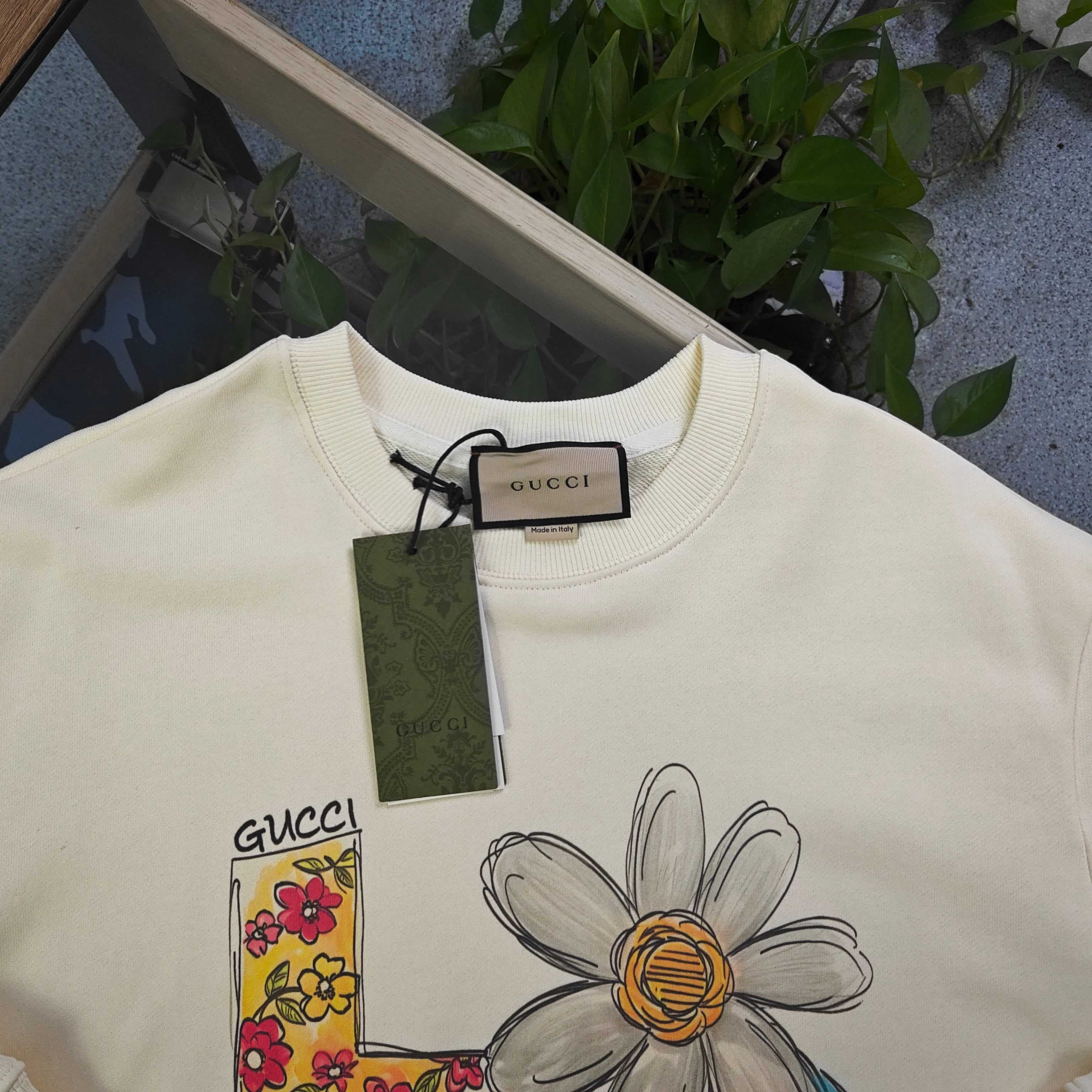 YUPOOPA Gucci Schnauzer Sweatshirt WHITE CLOTHES image 7