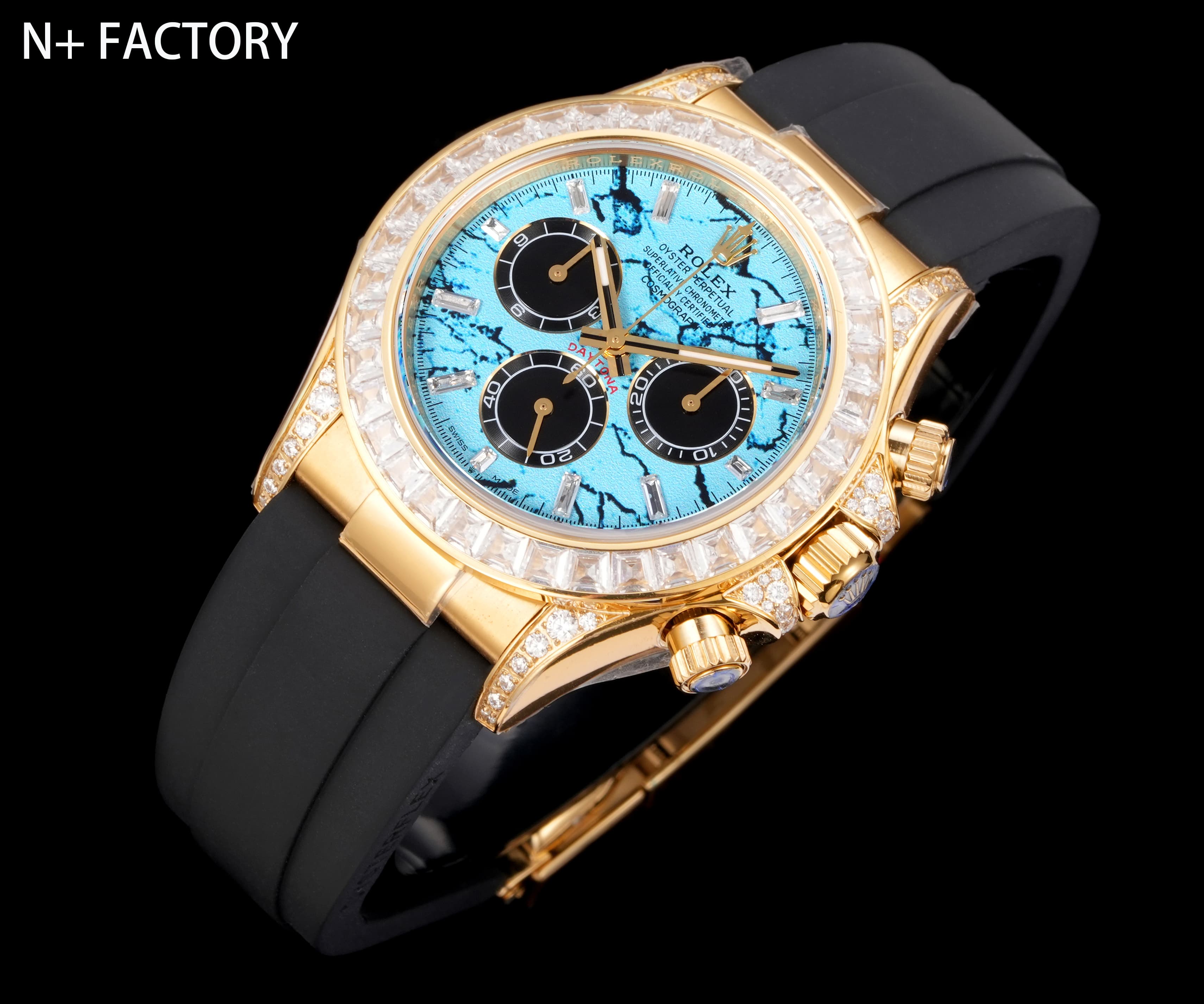 YupooPA Rolex Daytona blue Luxury Watch dupe image 2