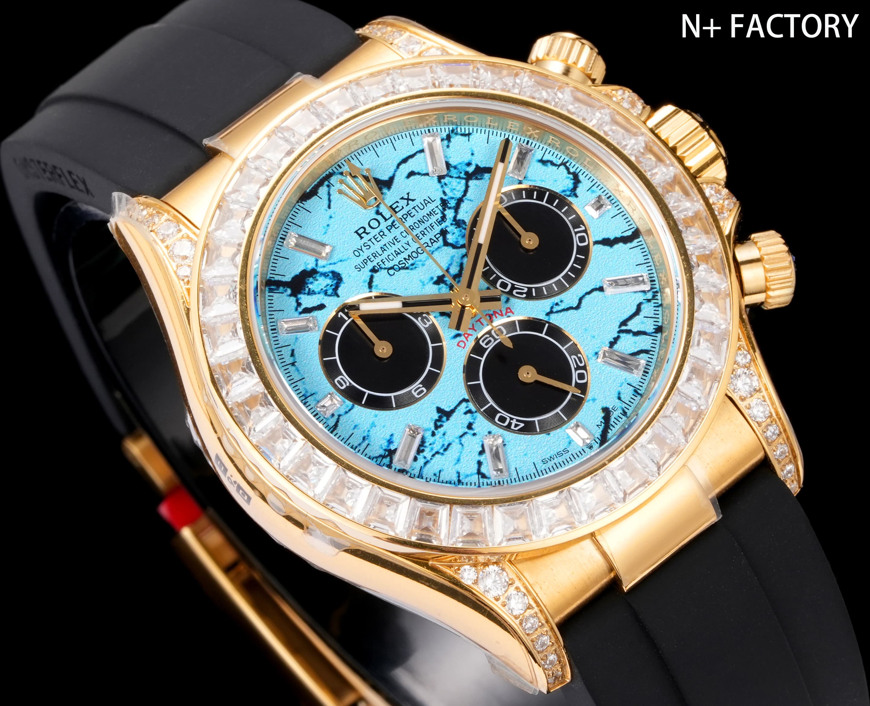 YupooPA Rolex Daytona blue Luxury Watch dupe image 3