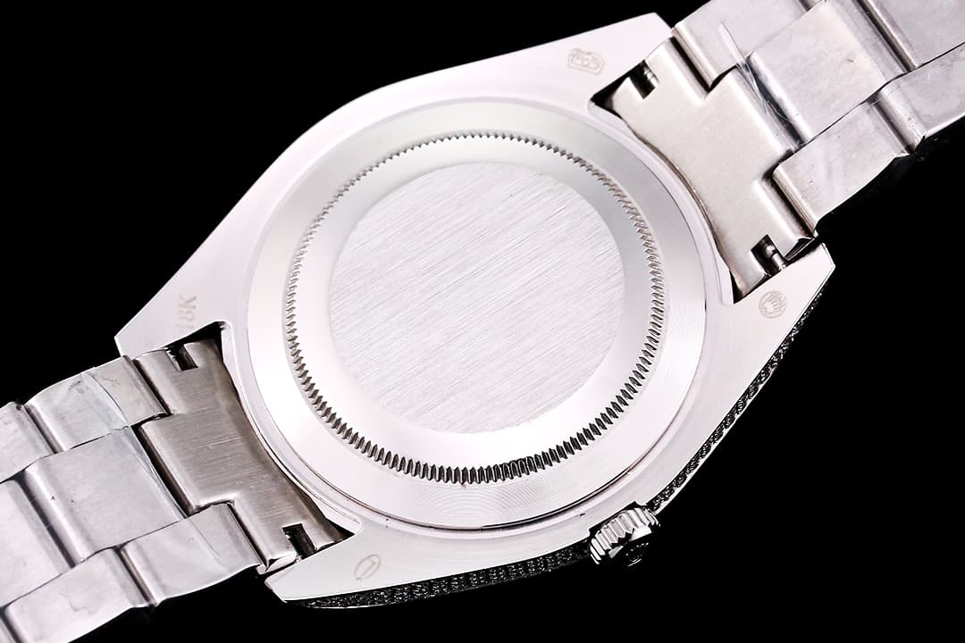 YUPOO Rolex Diamond AAA Zirconia Watch Blue image 8