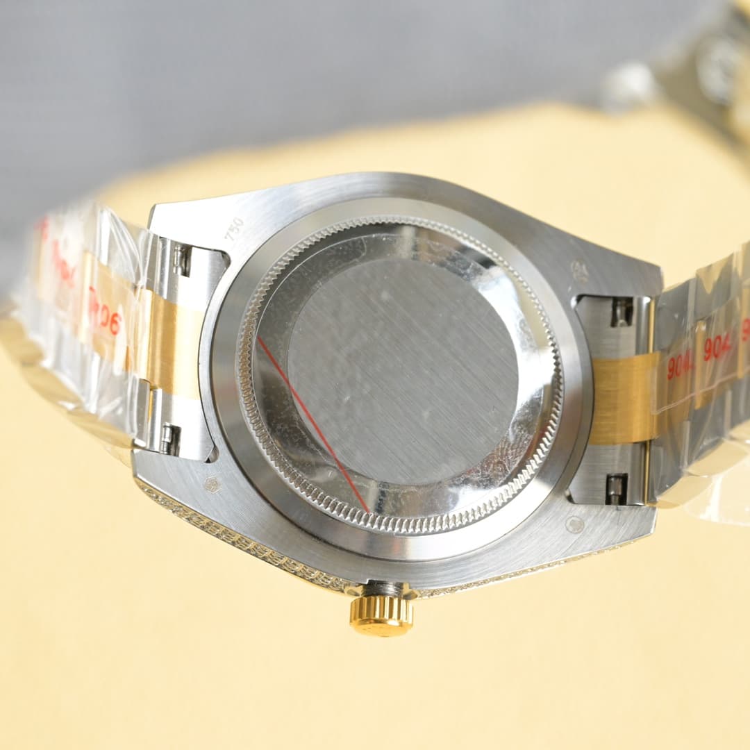 YUPOO Rolex Watches Diamond Oyster Perpetual 35mm image 8