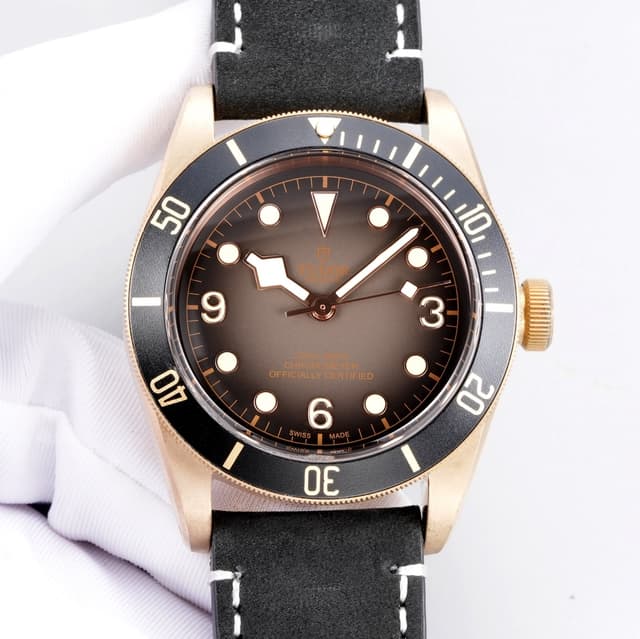YUPOO Tudor Watch Black Gold Bay Bronze Heritage | Rep Watches image 1