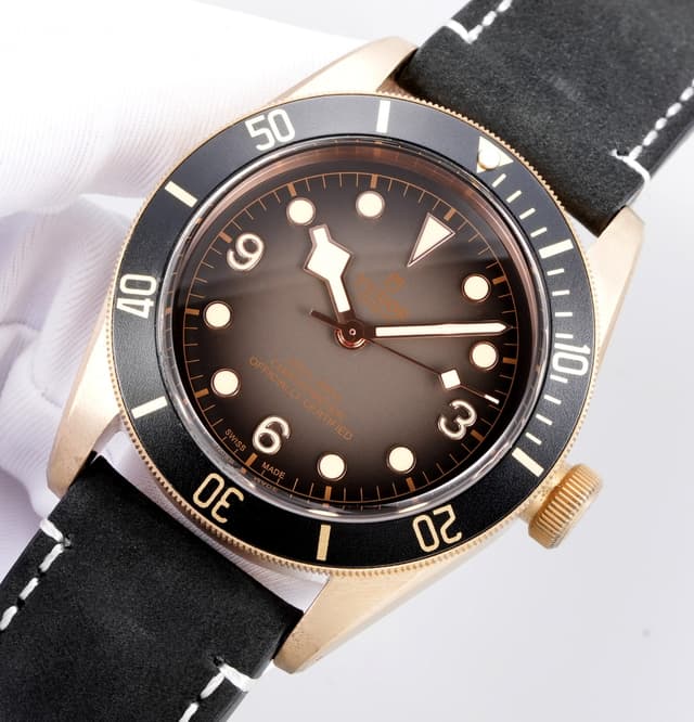 YUPOO Tudor Watch Black Gold Bay Bronze Heritage | Rep Watches image 3
