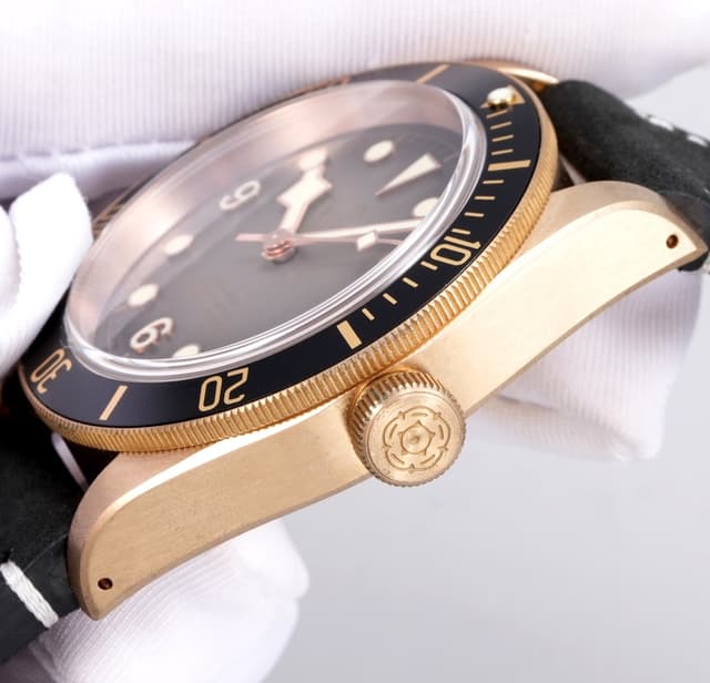 YUPOO Tudor Watch Black Gold Bay Bronze Heritage | Rep Watches image 6
