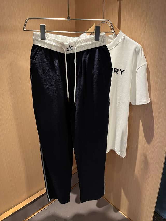 Yupoo Alo Spring/Summer Men's Casual Pants Black | Rep Clothing image 2