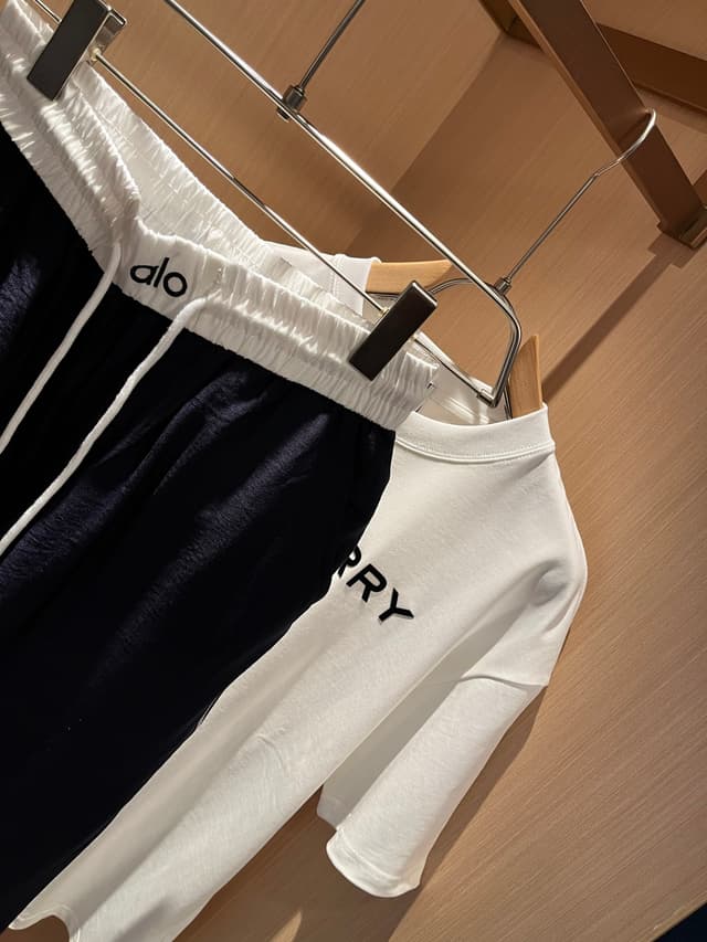 Yupoo Alo Spring/Summer Men's Casual Pants Black | Rep Clothing image 4