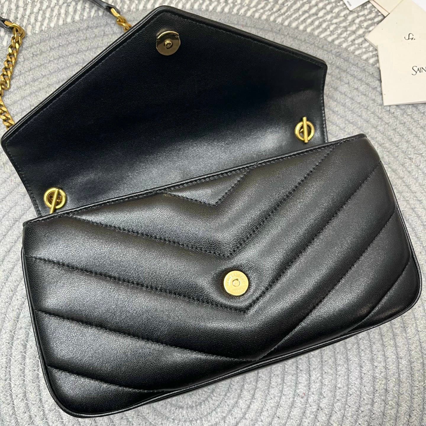 Yupoo Bag | Rep Bag Saint Laurent LUOLUO Lambskin Messenger Bag image 3