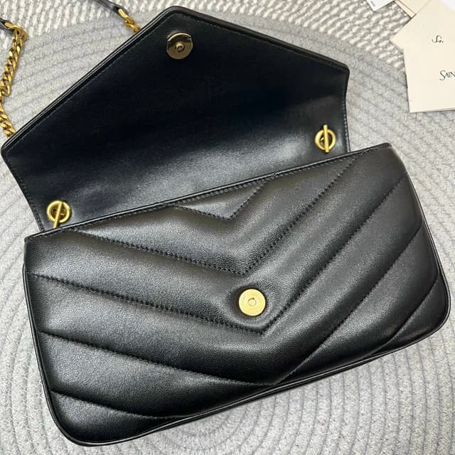 Yupoo Bag | Rep Bag Saint Laurent LUOLUO Lambskin Messenger Bag image 3