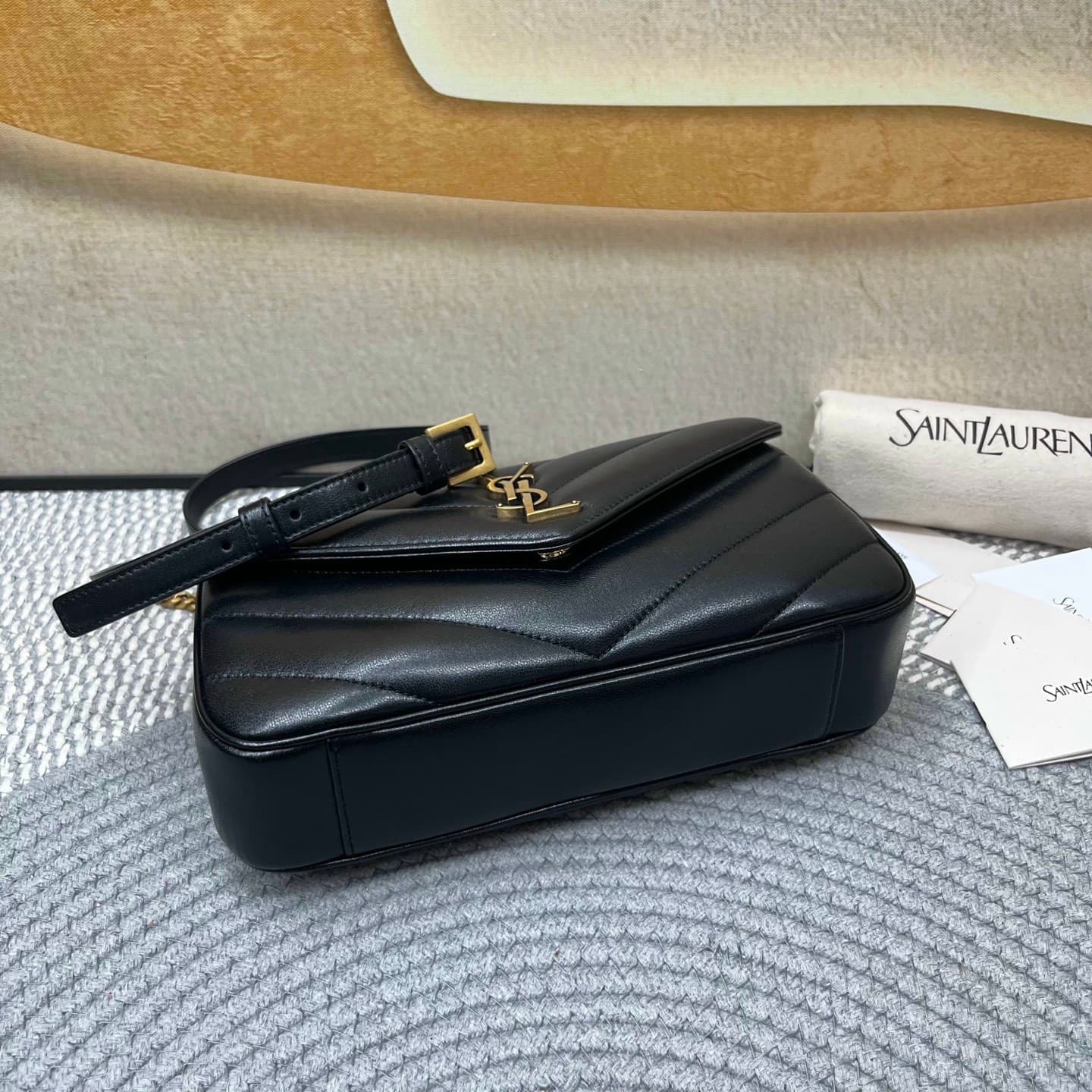 Yupoo Bag | Rep Bag Saint Laurent LUOLUO Lambskin Messenger Bag image 7