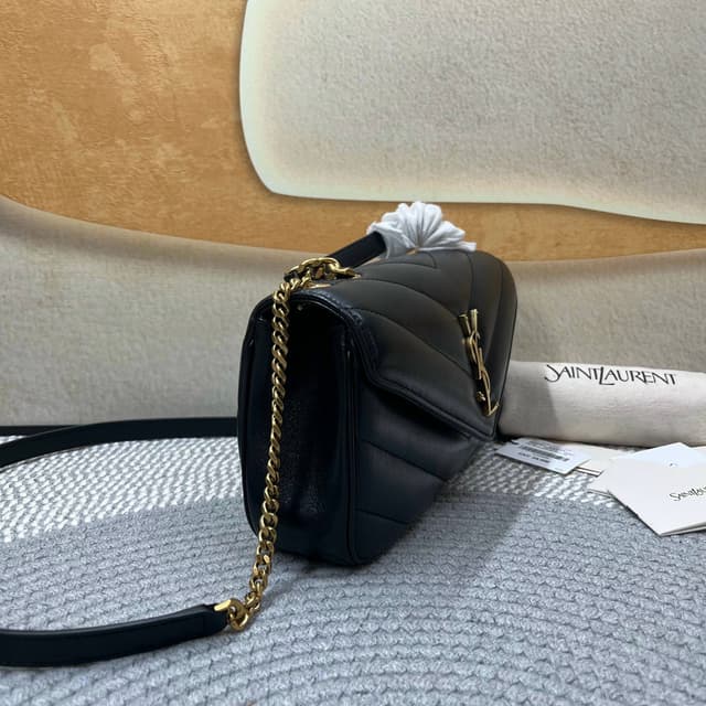 Yupoo Bag | Rep Bag Saint Laurent LUOLUO Lambskin Messenger Bag image 9